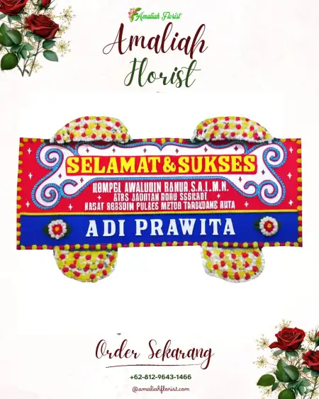 Papan Bunga Ucapan Selamat parungkuda